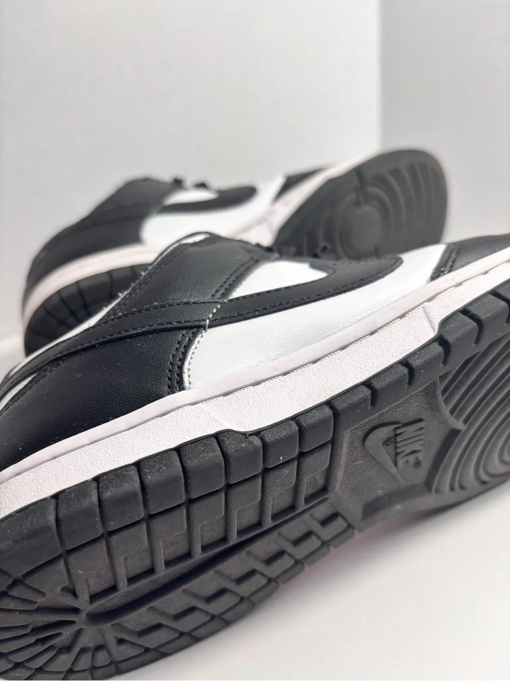 Nike Dunk Low Retro 'Panda' Black & White | Women's Size 10 - Picture 2 of 5
